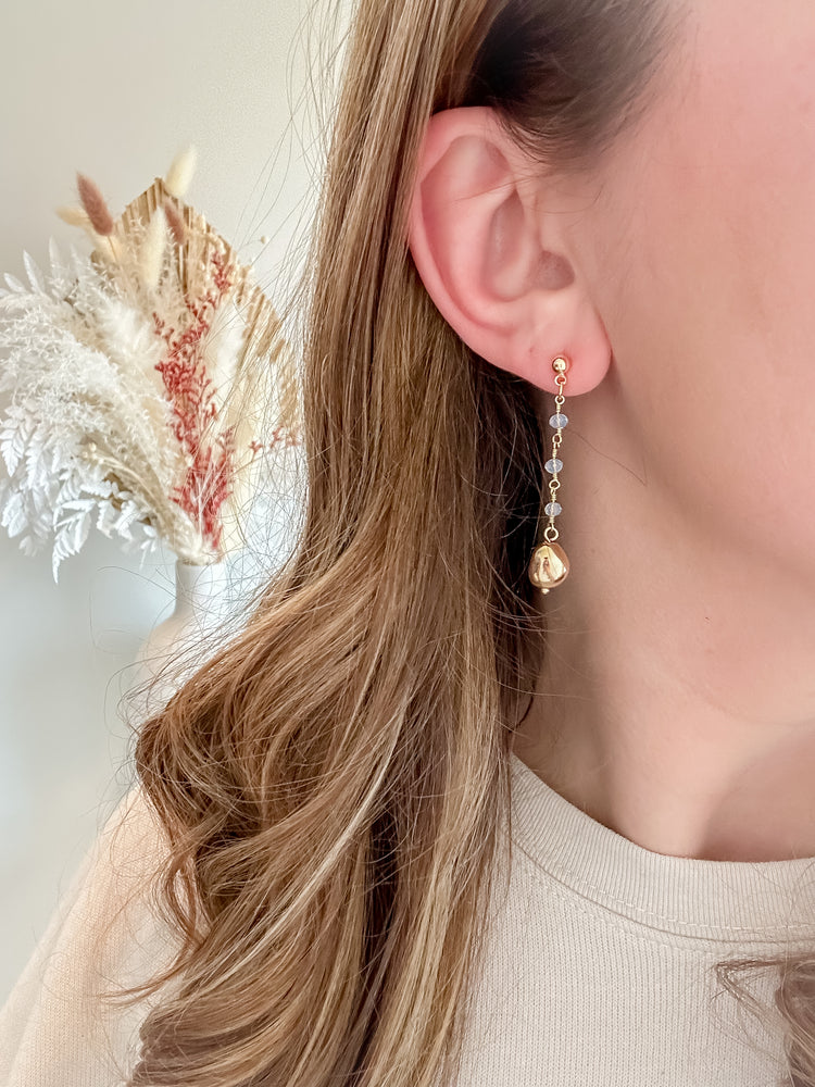 Beaded Drop Dangles