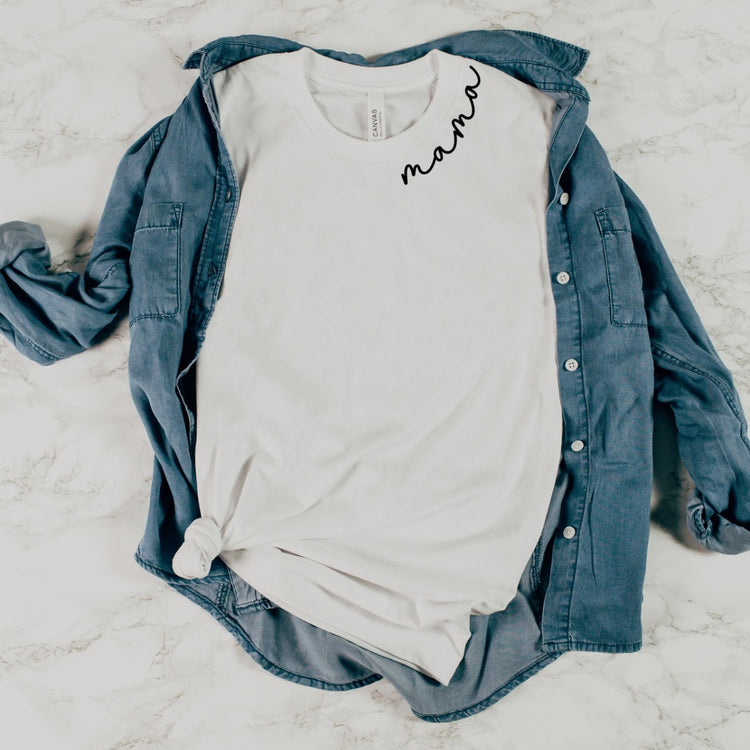 Mama Neckline T-shirt