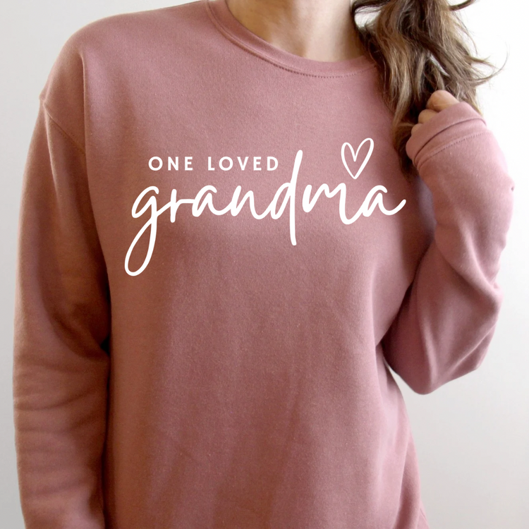 One Loved Grandma Sweatshirt