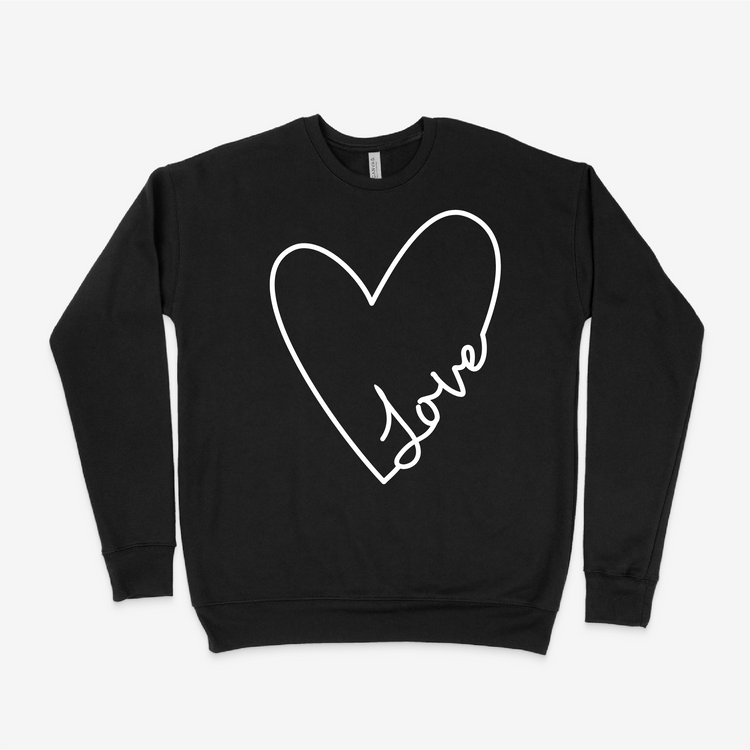 Love Heart Sweatshirt