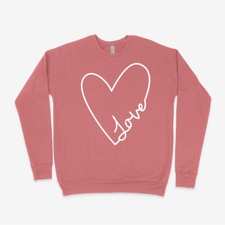 Love Heart Sweatshirt