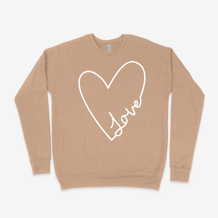 Love Heart Sweatshirt