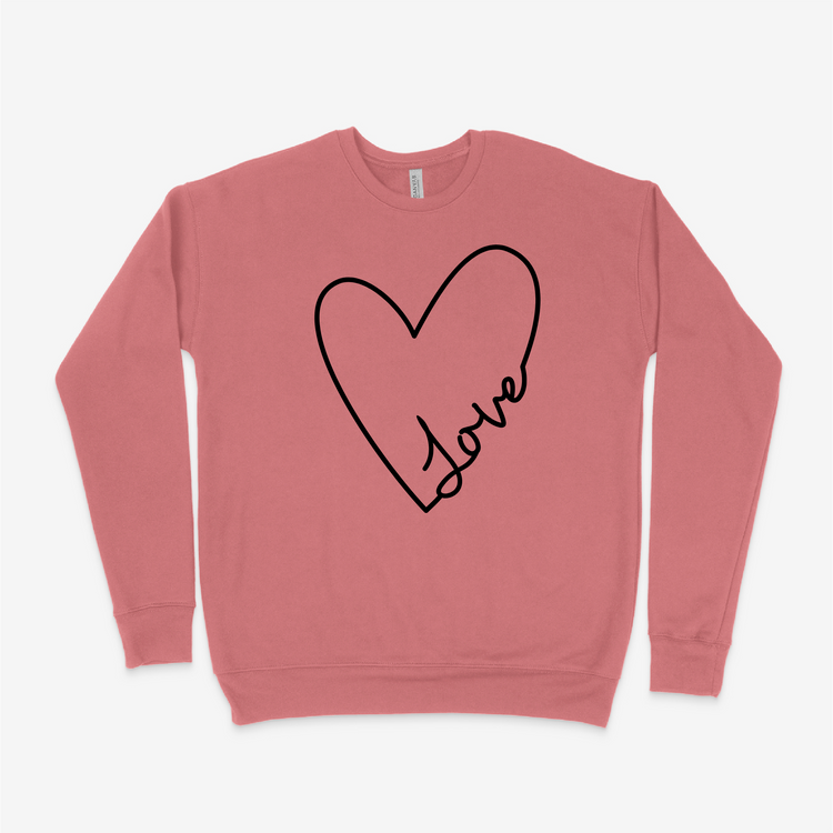 Love Heart Sweatshirt