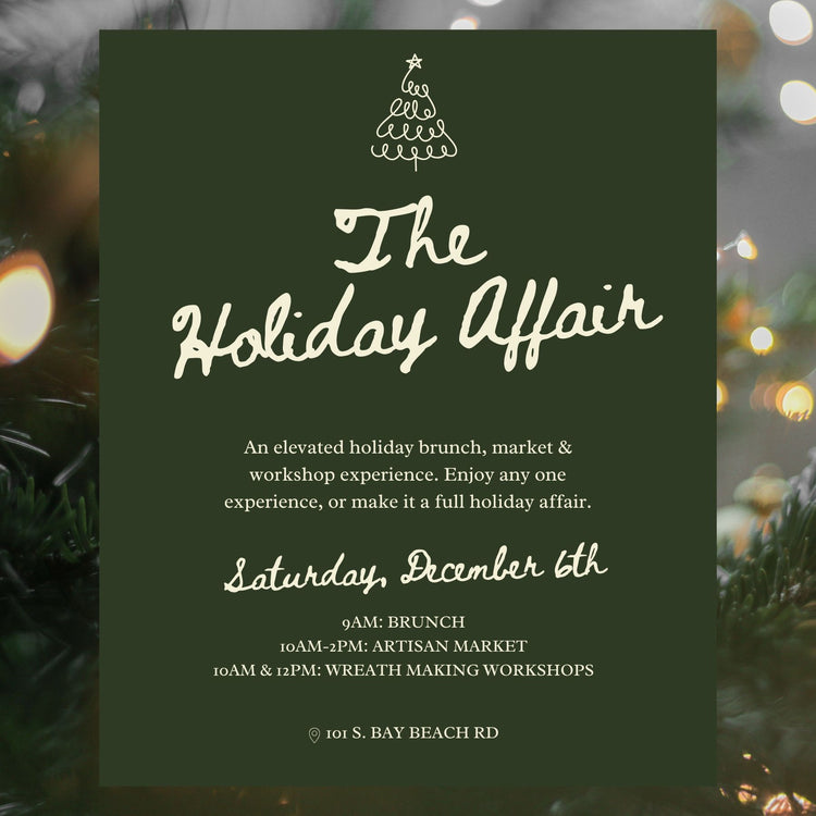 The Holiday Affair: Wreath Making Tickets