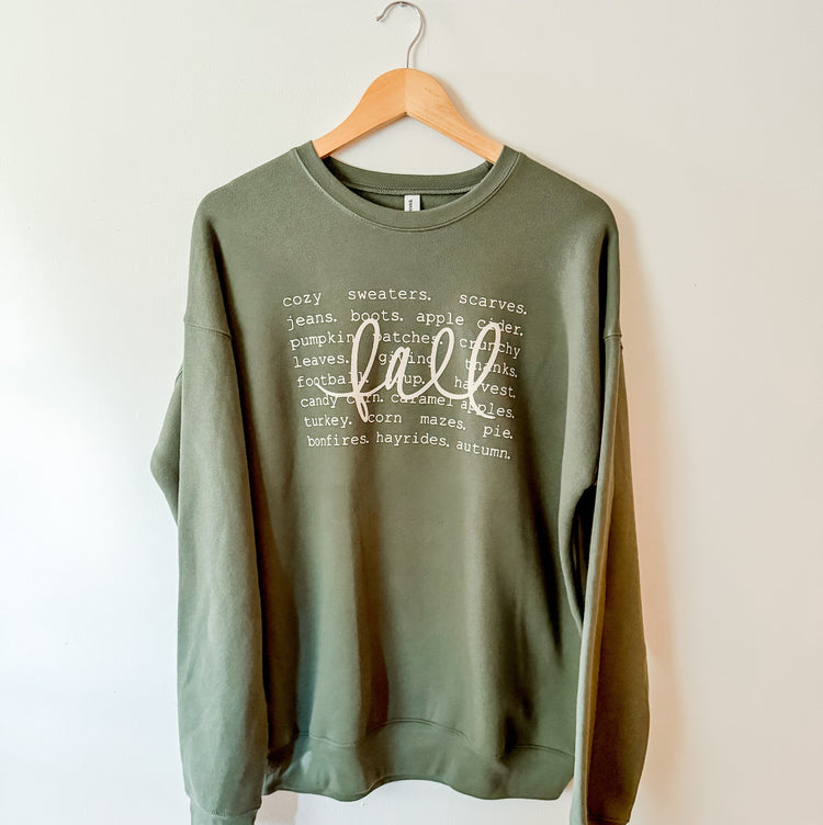 All things Fall Sweatshirt