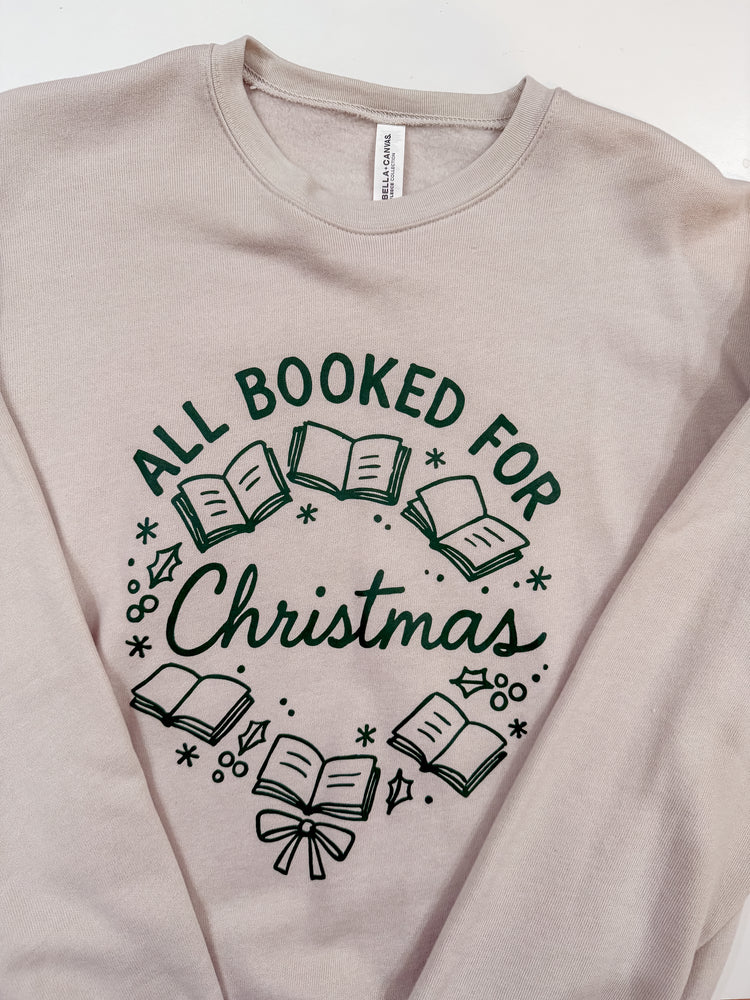 All Booked for Christmas Sweatshirt