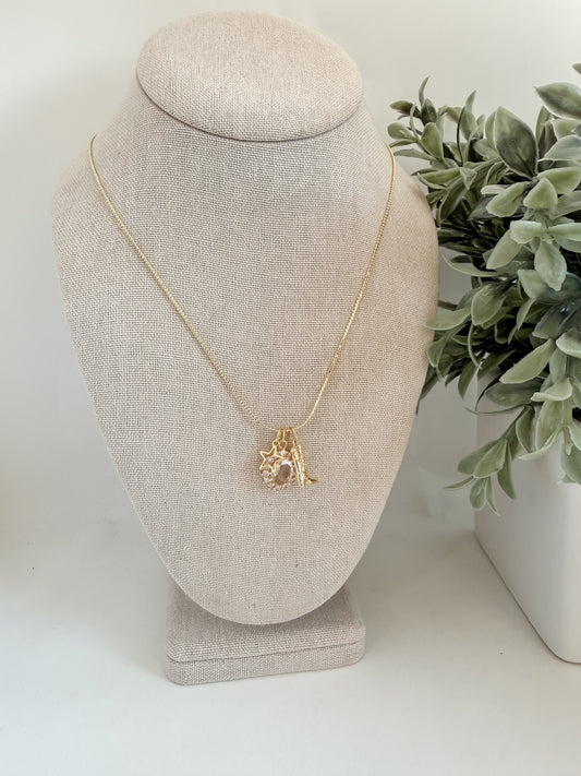 Seeing Stars 18k Gold Filled Necklace