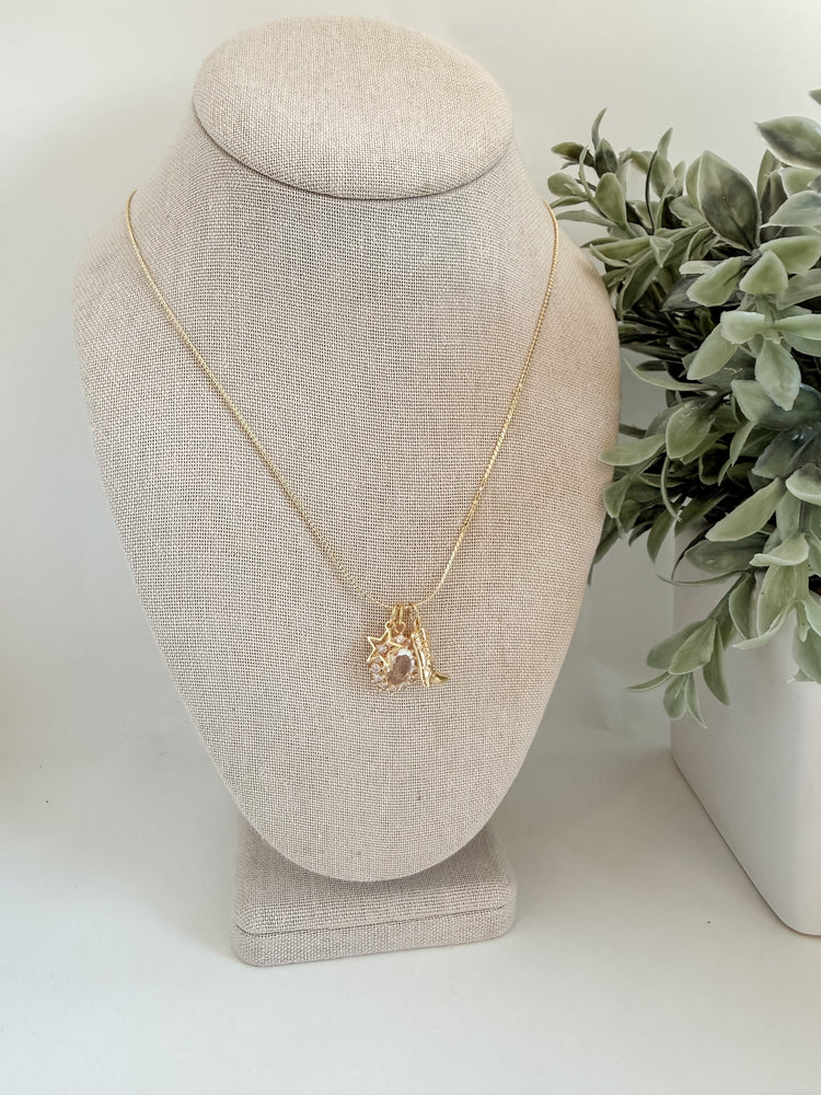 Seeing Stars 18k Gold Filled Necklace