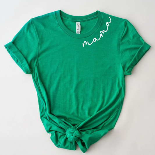 Mama Neckline T-shirt