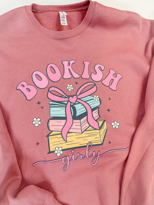 Bookish Girly Sweatshirt