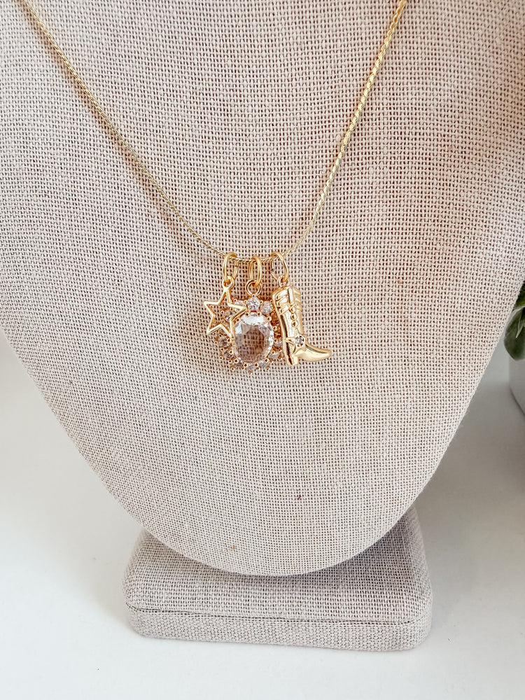 Seeing Stars 18k Gold Filled Necklace