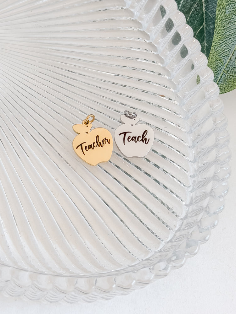 Personalized Apple Necklace