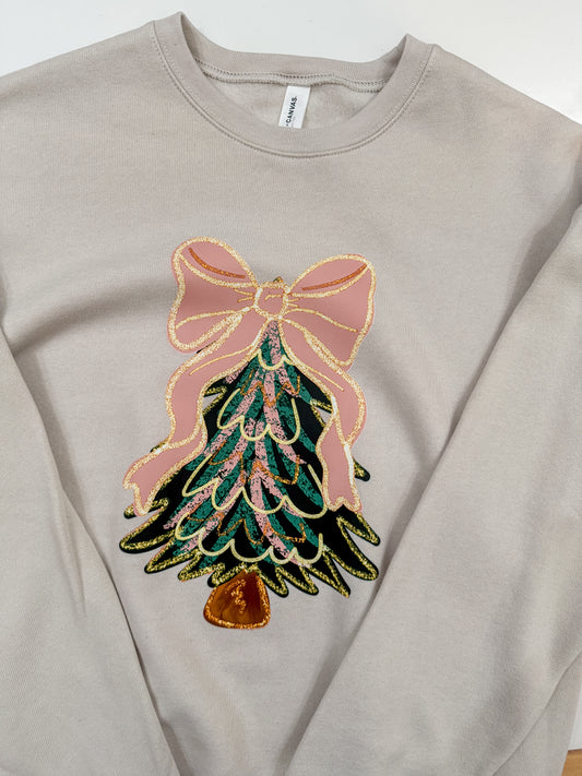 Pink Christmas Sweatshirt