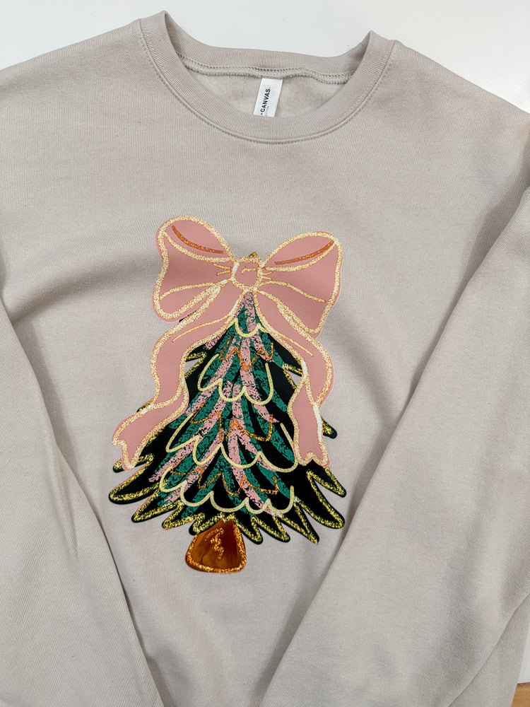 Pink Christmas Sweatshirt