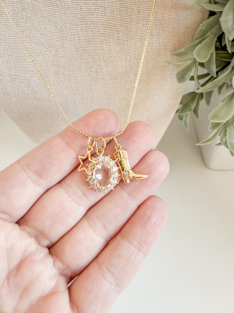 Seeing Stars 18k Gold Filled Necklace