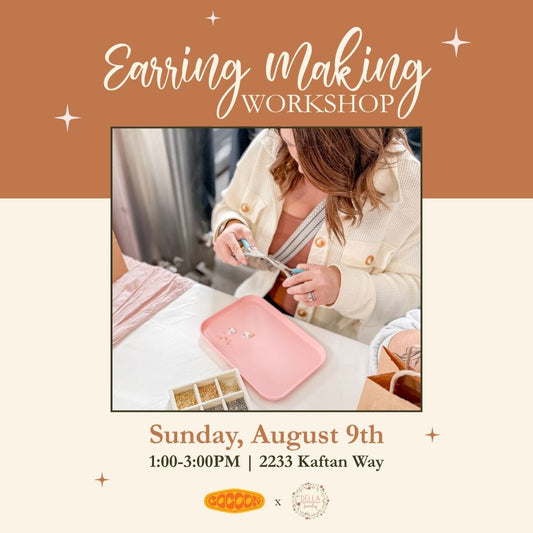 Earring Making Workshop at Cocoon Brewing
