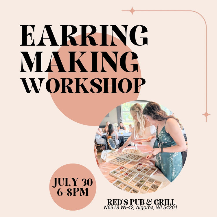 Earring Making Workshop at Red’s Pub